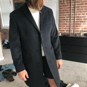 j crew mens top coat